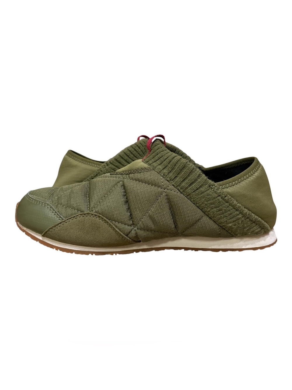 Teva Reember Moc Olive Green Quilted Shoes Size 8 - Picture 6 of 10